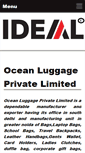 Mobile Screenshot of oceanluggage.com